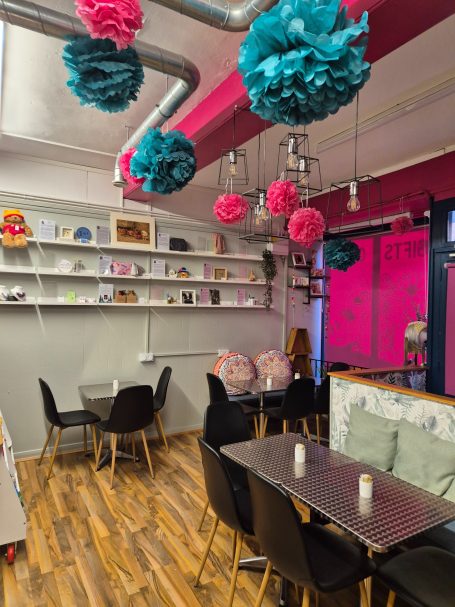 view of our makers wall